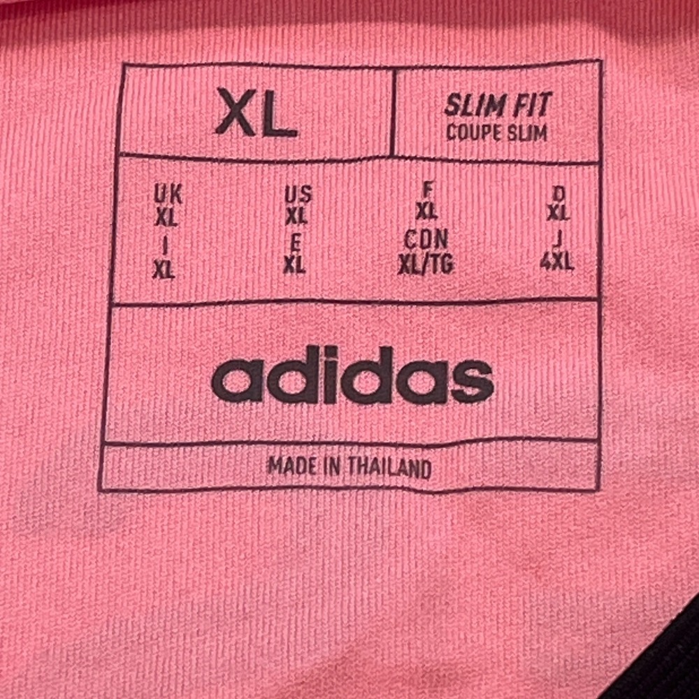 Adidas NEW Inter Miami CF Home Jersey Messi #10 Mens XL Pink Polyester Slim Fit - Picture 7 of 13